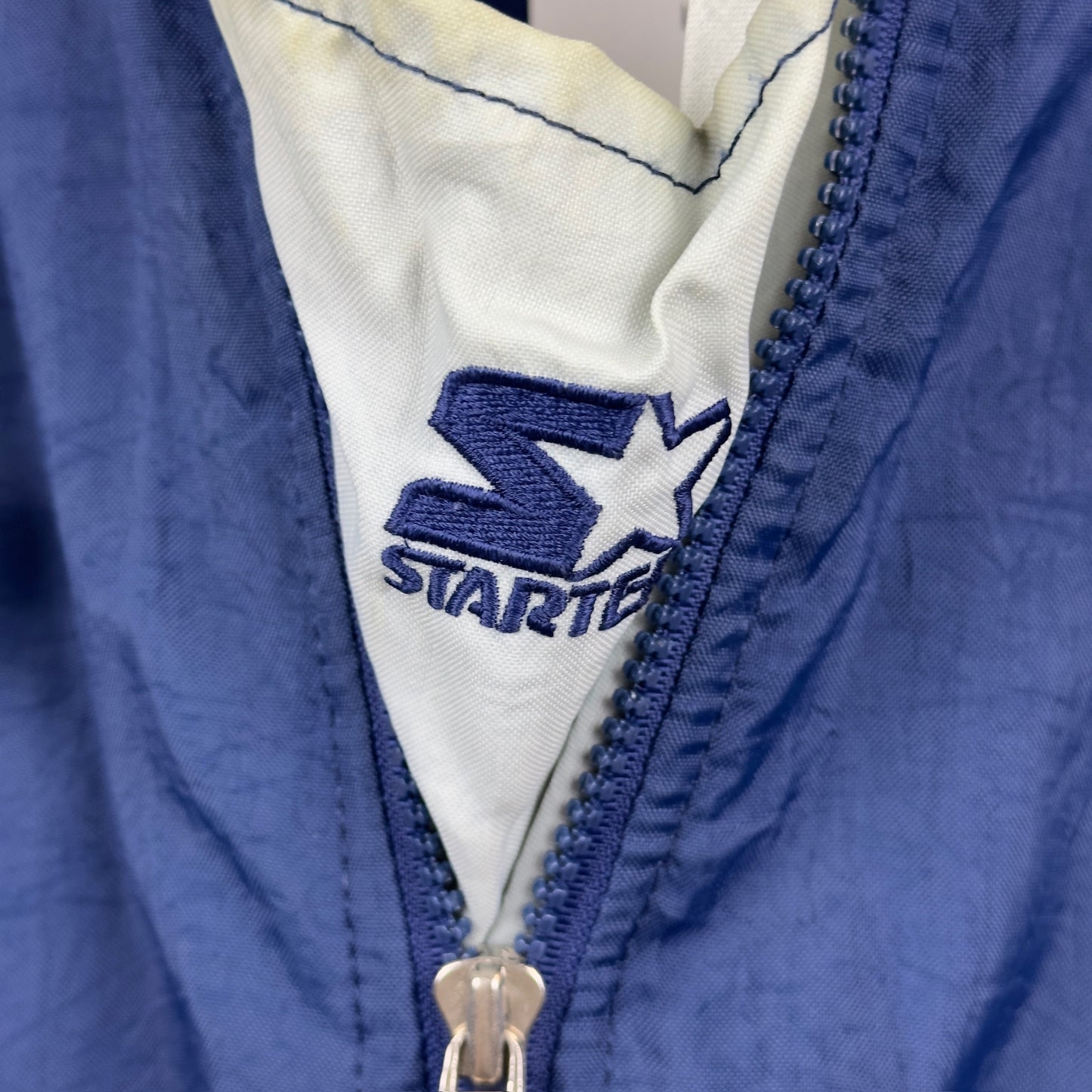 Vintage Starter Penn State Lions Quarter Zip Insulated Jacket