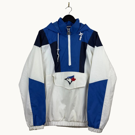 Starter Blue Jays Quarter Zip Windbreaker Jacket