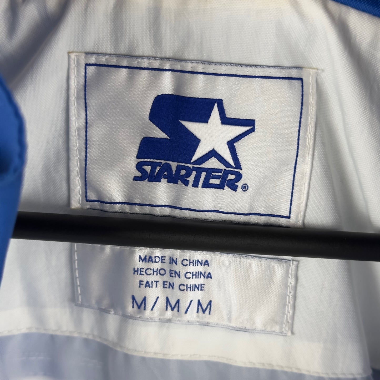 Starter Blue Jays Quarter Zip Windbreaker Jacket