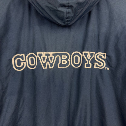 Vintage Starter Dallas Cowboys Full Zip Hooded Insulated Jacket