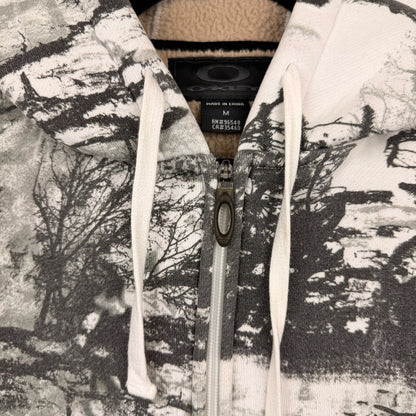Y2K Oakley Snow Camouflage AOP Zip Hoodie