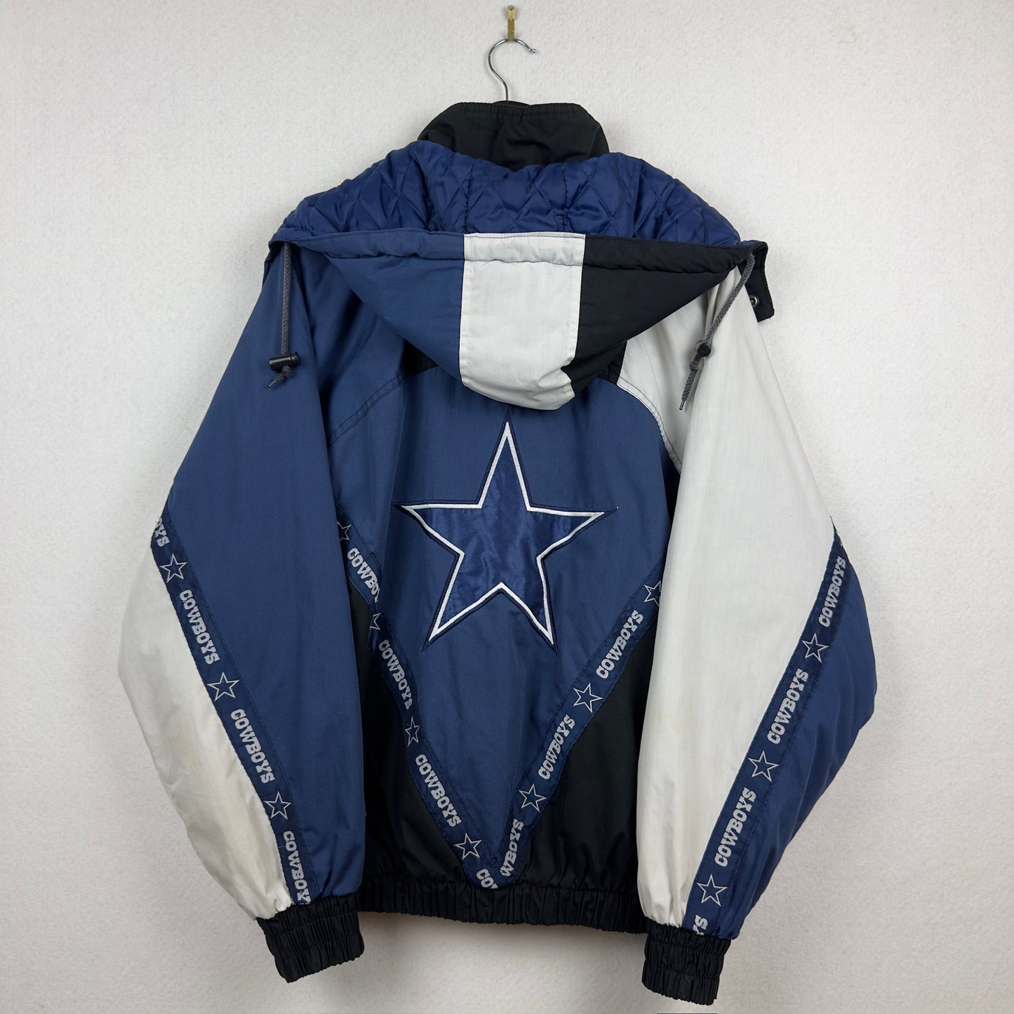 Vintage Pro Player Dallas Cowboys Quarter Zip Insulated Jacket