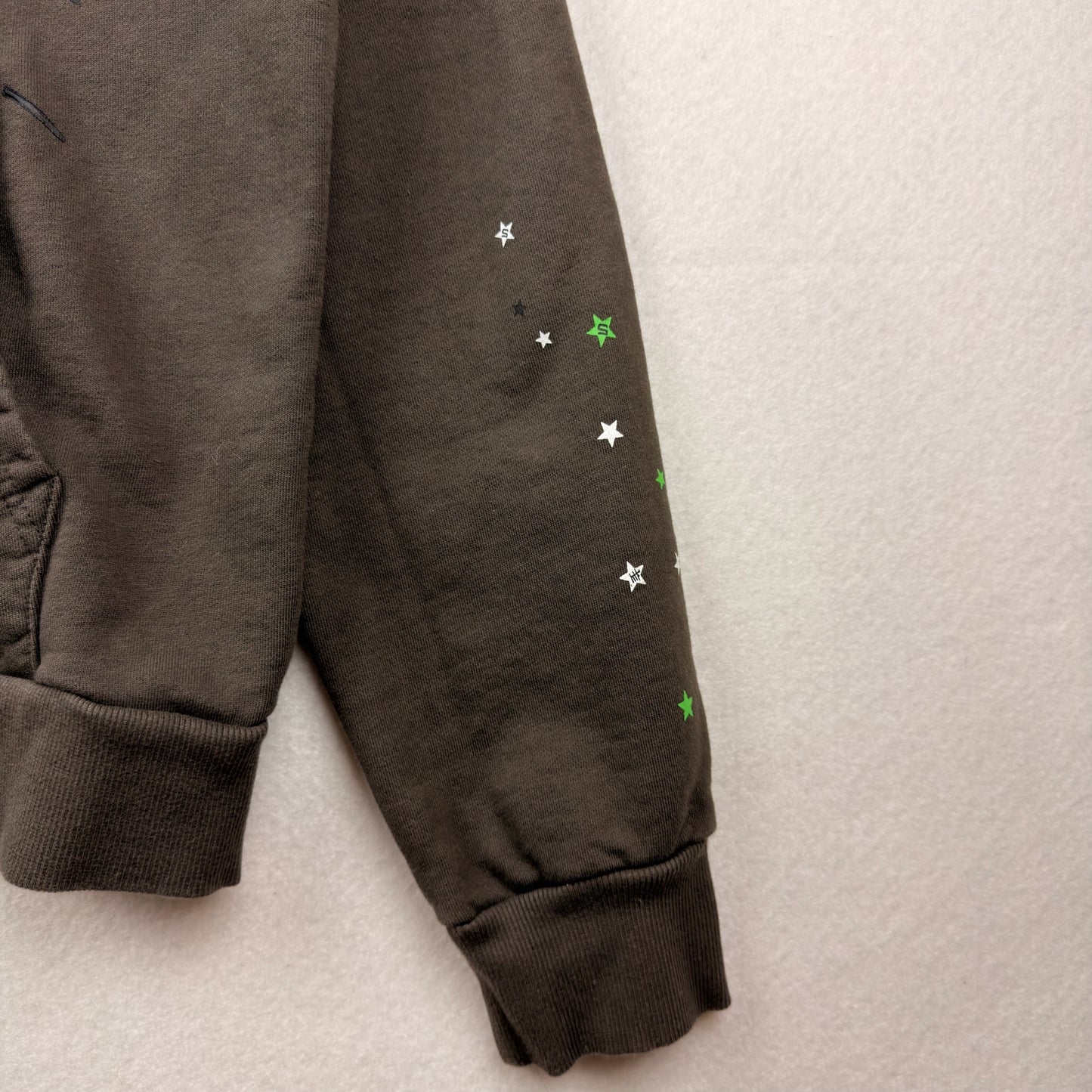 Spider Slime Green Graphic Pullover Hoodie