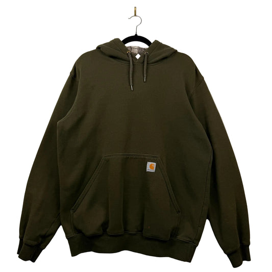 Carhartt Olive Green Camo Hood Hoodie