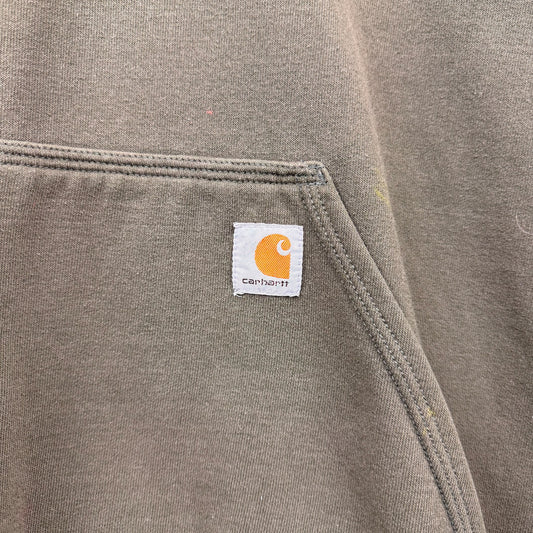 Carhartt Olive Green Camo Hood Hoodie