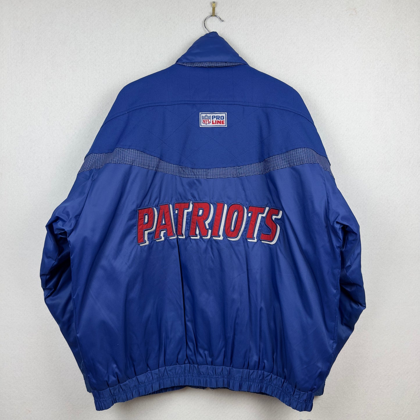 Vintage Proline Logo Athletics New England Patriots Insulated Full Zip Jacket