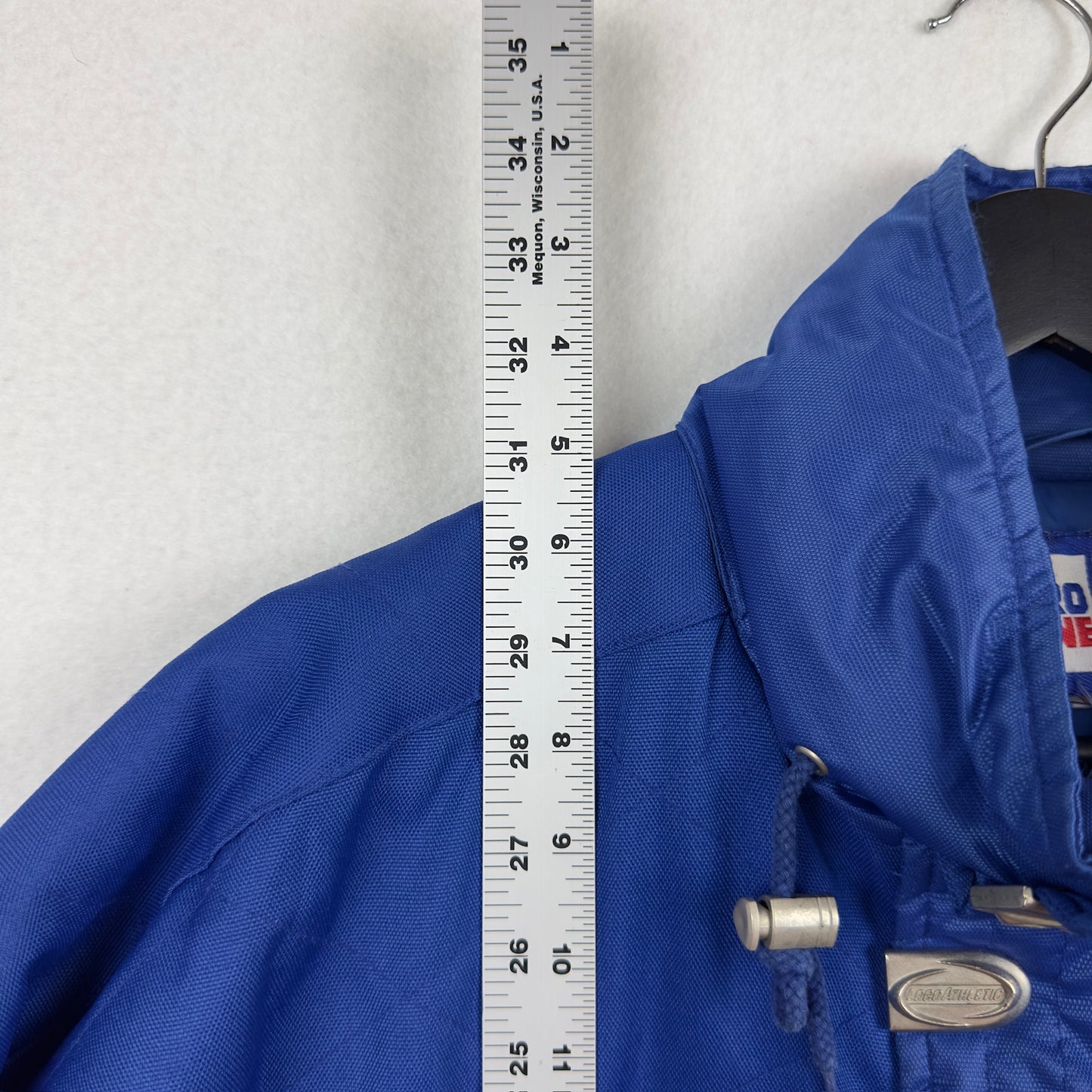 Vintage Proline Logo Athletics New England Patriots Insulated Full Zip Jacket