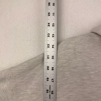 Essentials Fear of God Grey Felt Back Script Logo Pullover Hoodie