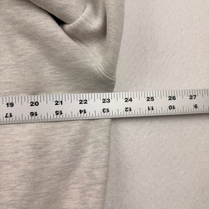 Essentials Fear of God Grey Felt Back Script Logo Pullover Hoodie