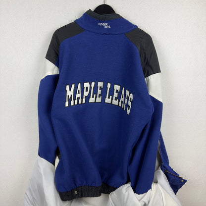 Vintage Chalk Line Toronto Maple Leafs Bomber Jacket
