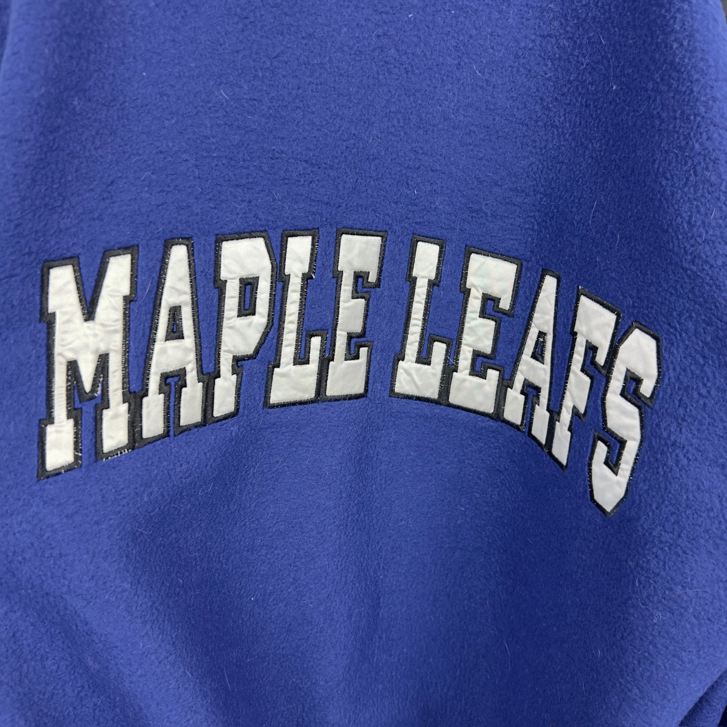 Vintage Chalk Line Toronto Maple Leafs Bomber Jacket