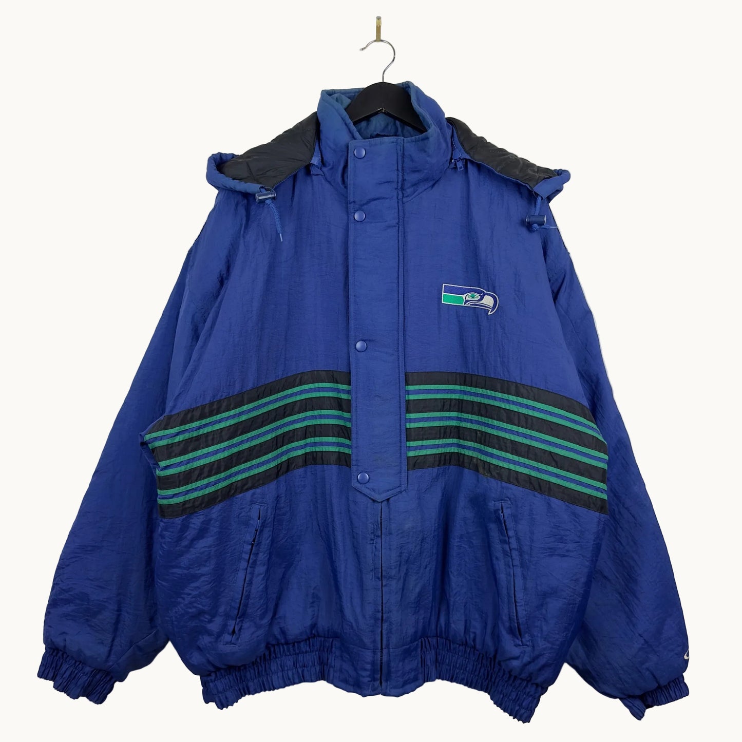 Vintage Logo Athletics Seattle Seahawks Insulated Jacket