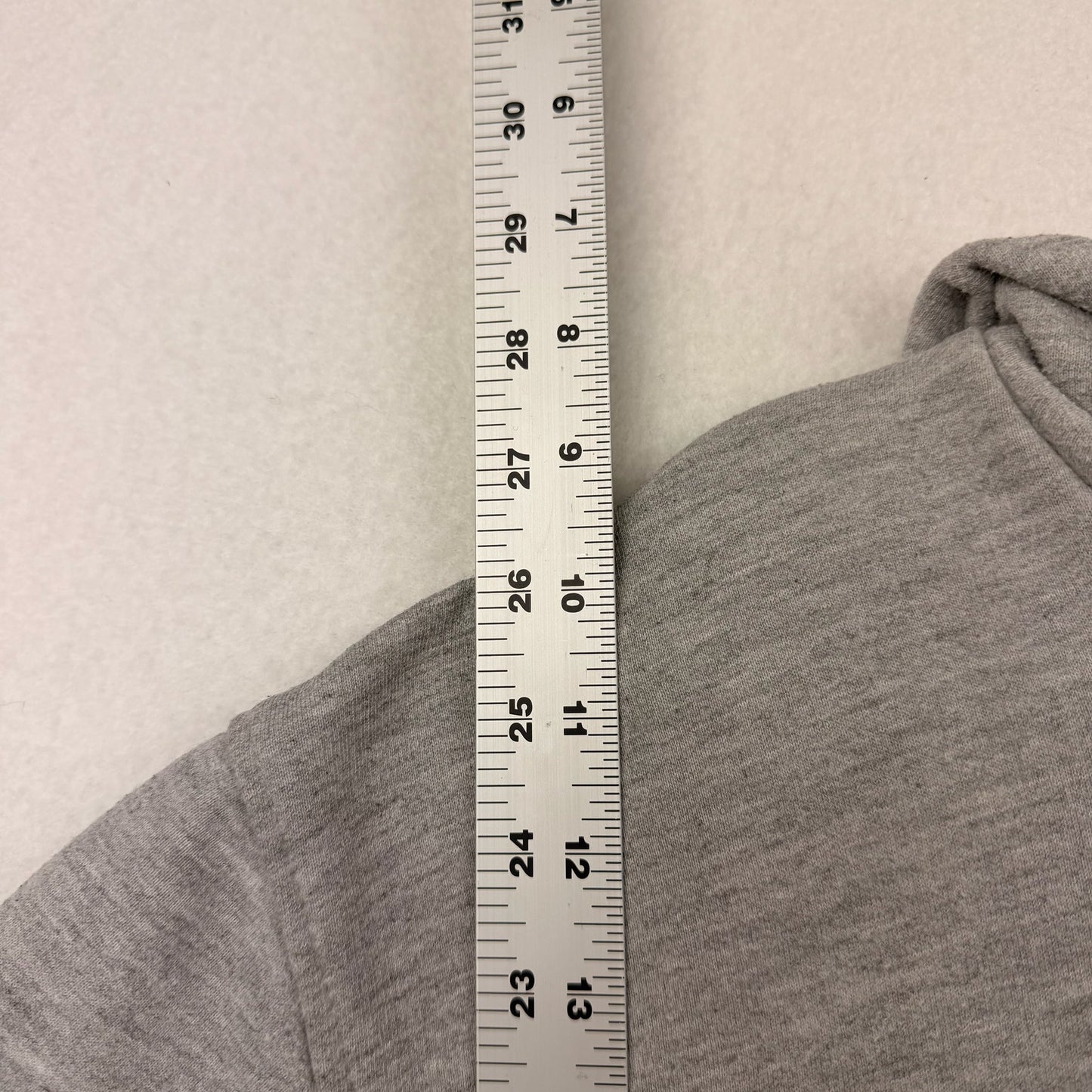 Y2K Grey Tag Nike Grey Pullover Graphic Hoodie