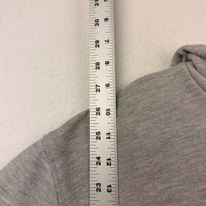 Y2K Grey Tag Nike Grey Pullover Graphic Hoodie