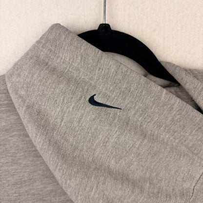 Y2K Grey Tag Nike Grey Pullover Graphic Hoodie