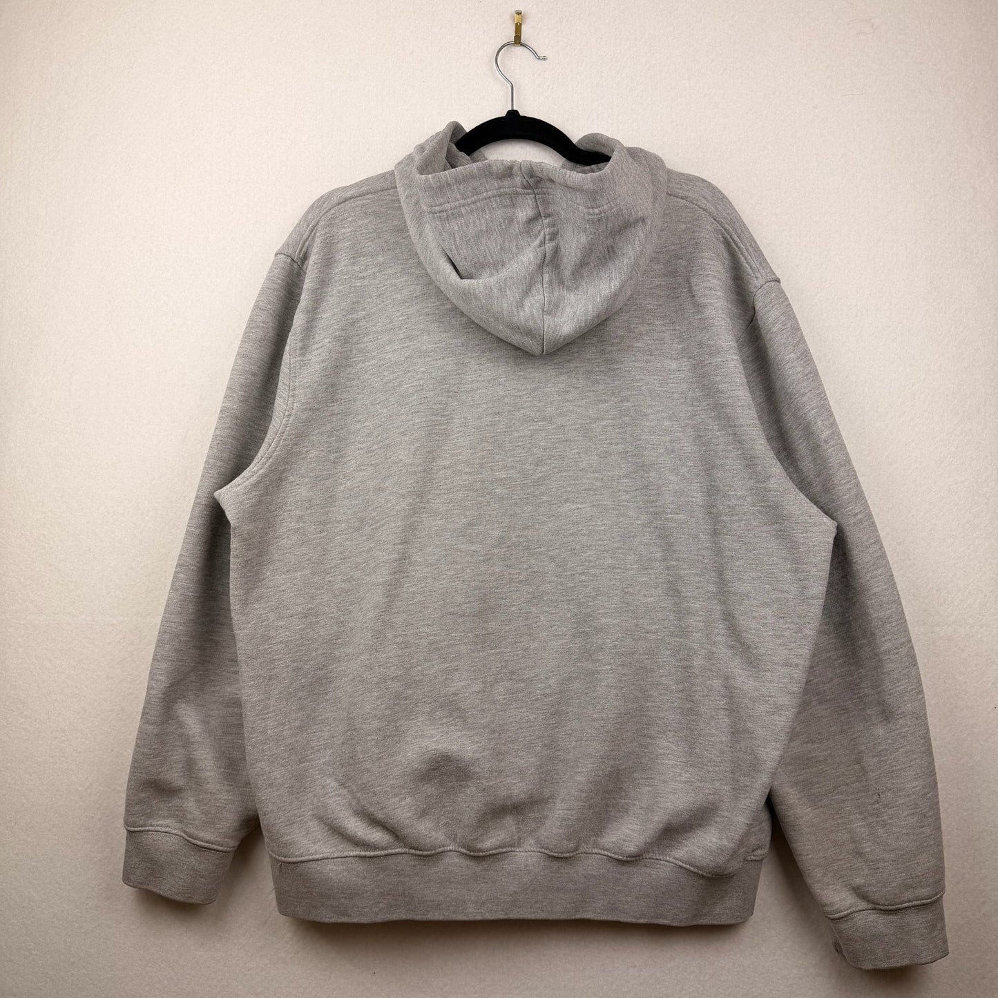 Y2K Grey Tag Nike Grey Pullover Graphic Hoodie