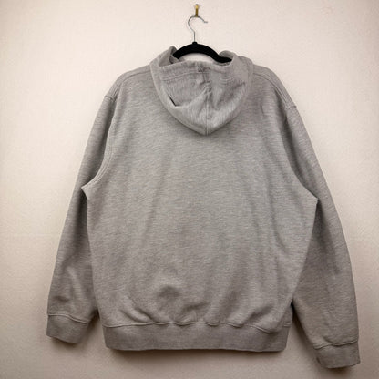 Y2K Grey Tag Nike Grey Pullover Graphic Hoodie