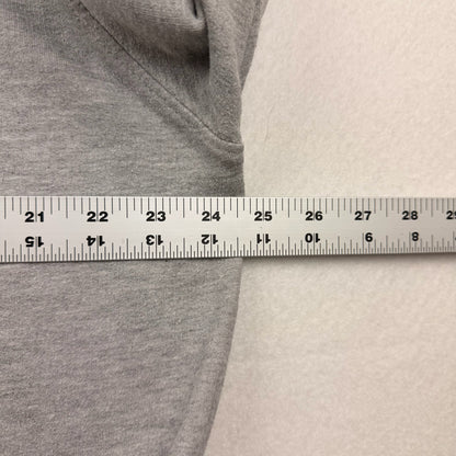 Y2K Grey Tag Nike Grey Pullover Graphic Hoodie
