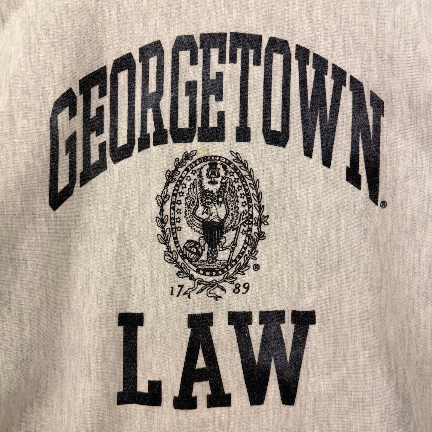 Vintage Georgetown Law Crewneck