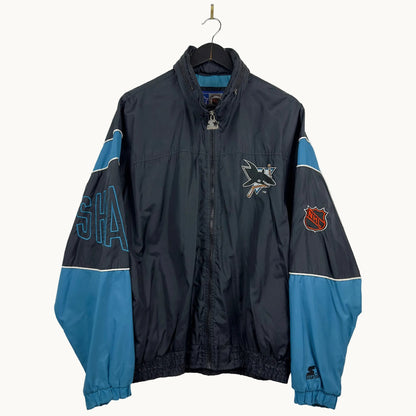 Vintage Starter San Jose Sharks Windbreaker