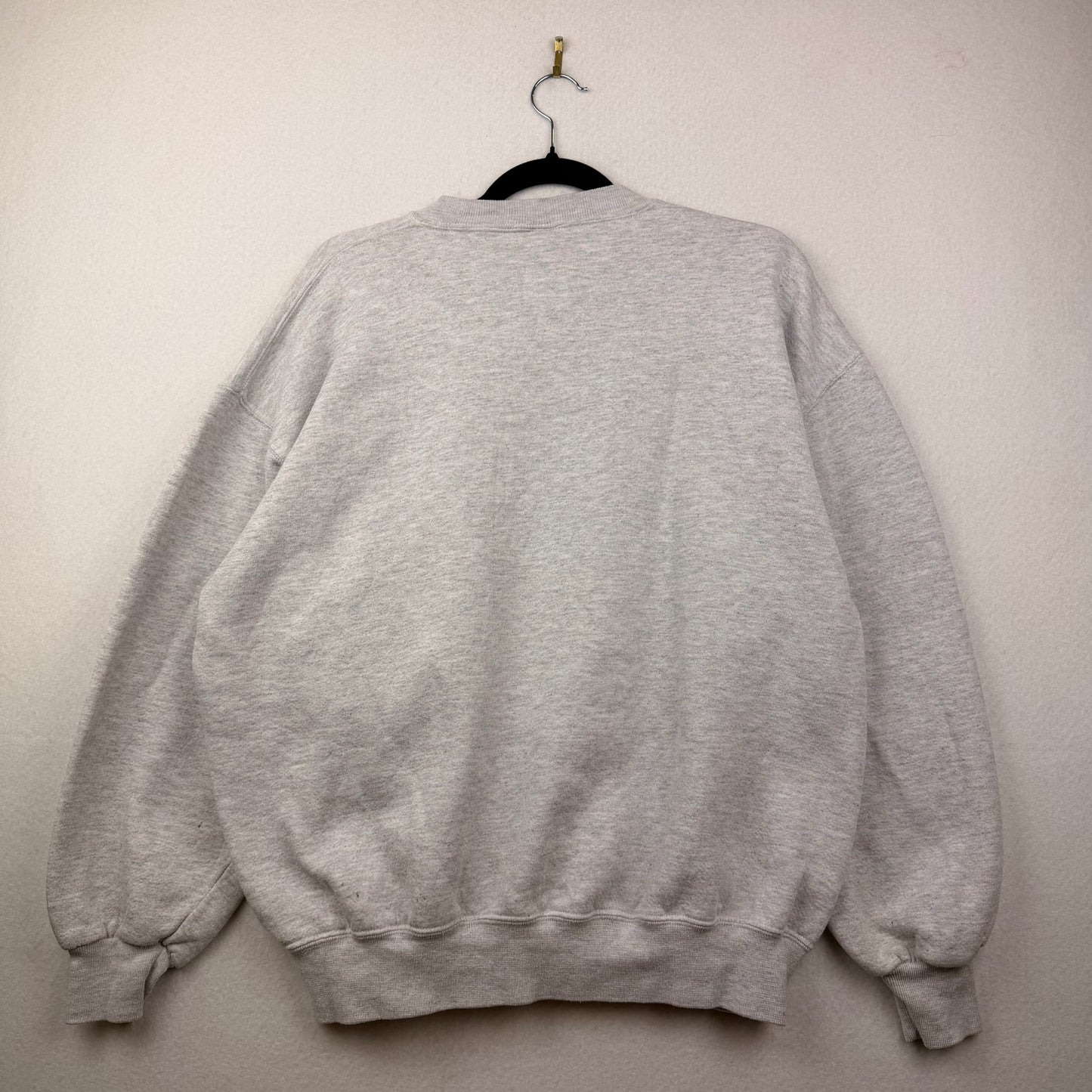 Vintage Russell Athletics Grey Basic Blank Crewneck