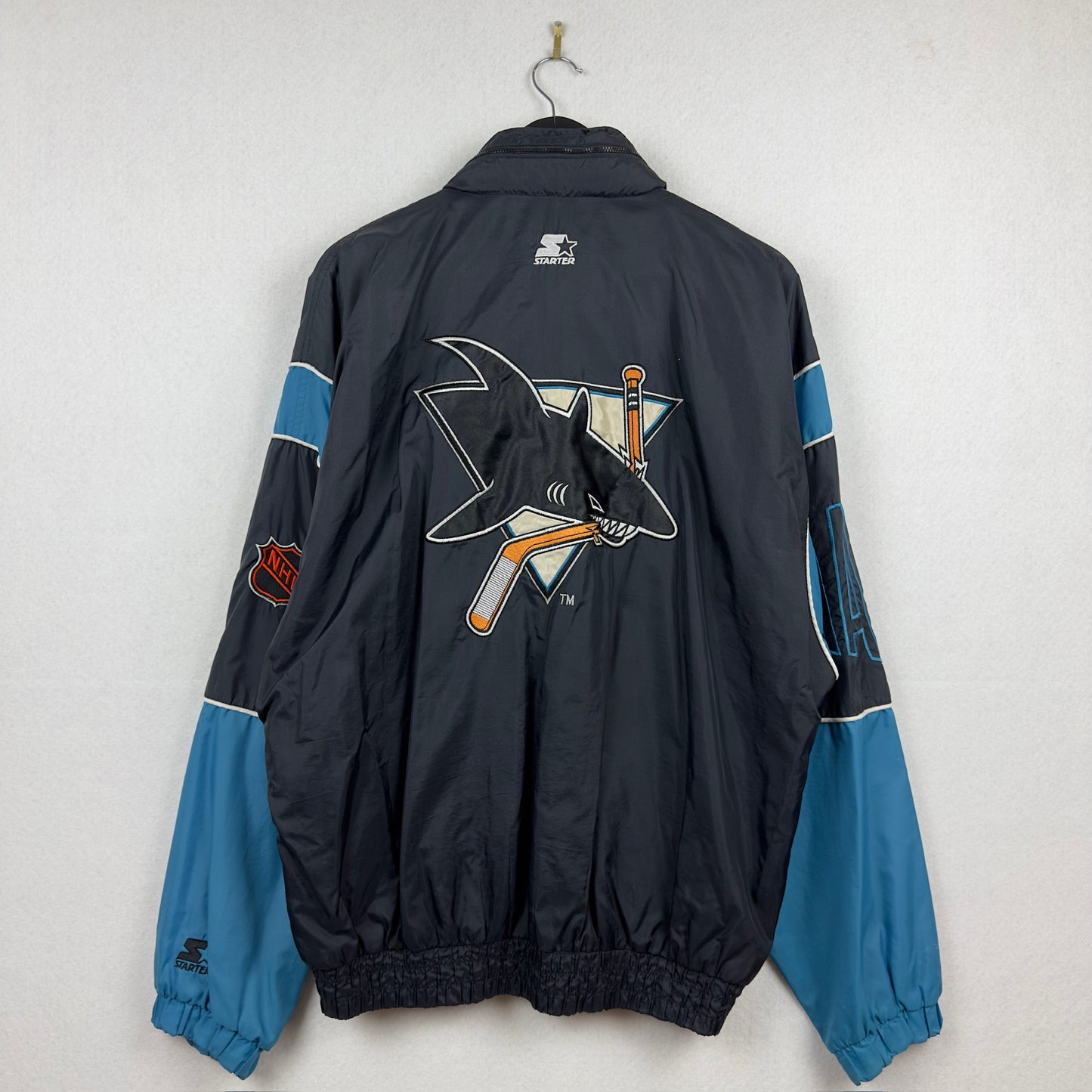 Vintage Starter San Jose Sharks Windbreaker
