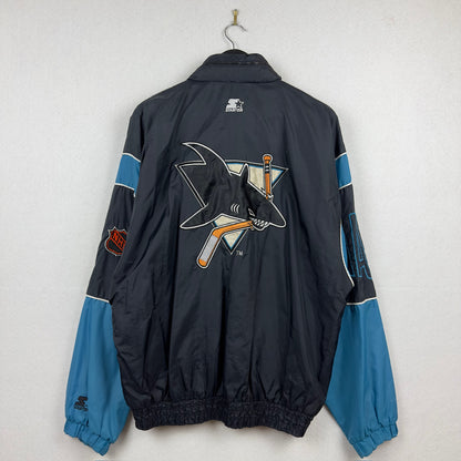 Vintage Starter San Jose Sharks Windbreaker