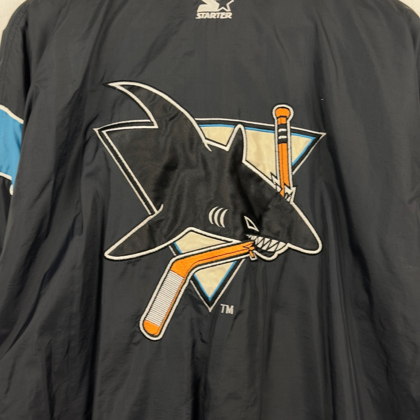 Vintage Starter San Jose Sharks Windbreaker