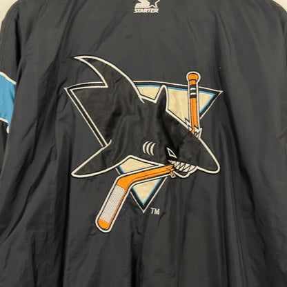 Vintage Starter San Jose Sharks Windbreaker