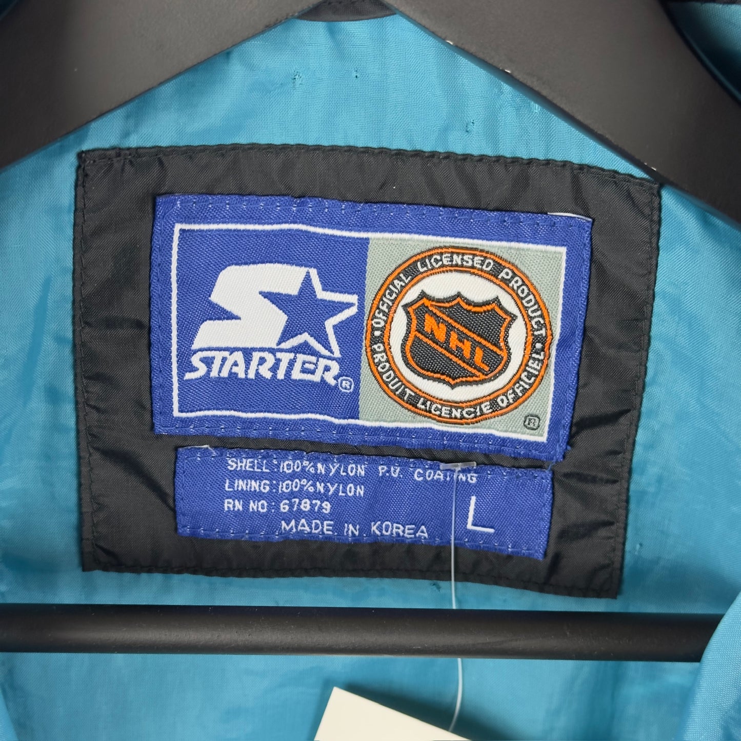 Vintage Starter San Jose Sharks Windbreaker