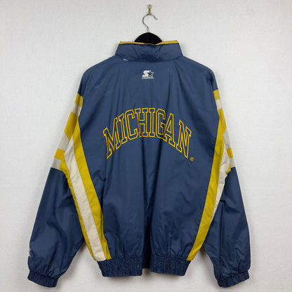 Vintage Starter University of Michigan Windbreaker Jacket