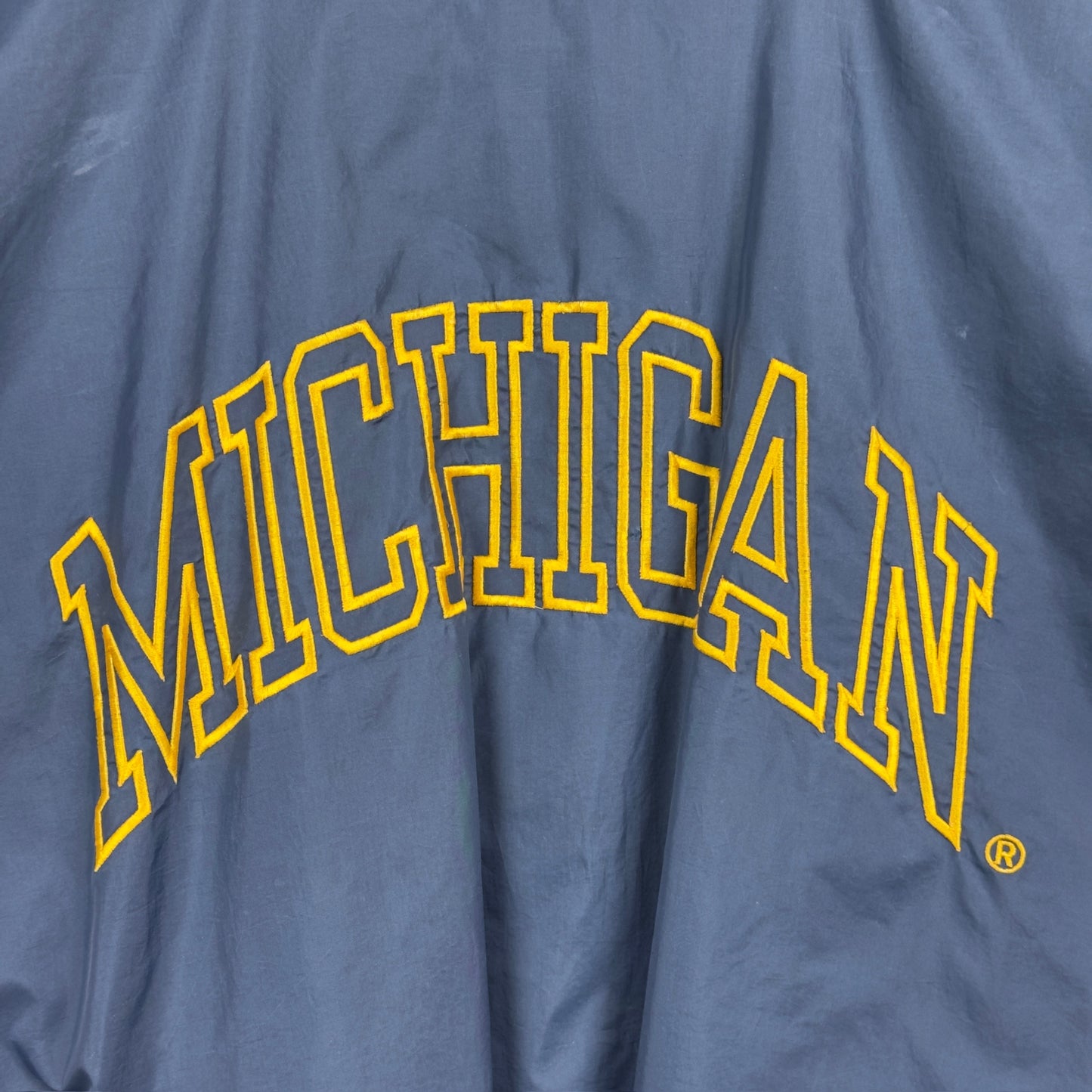Vintage Starter University of Michigan Windbreaker Jacket