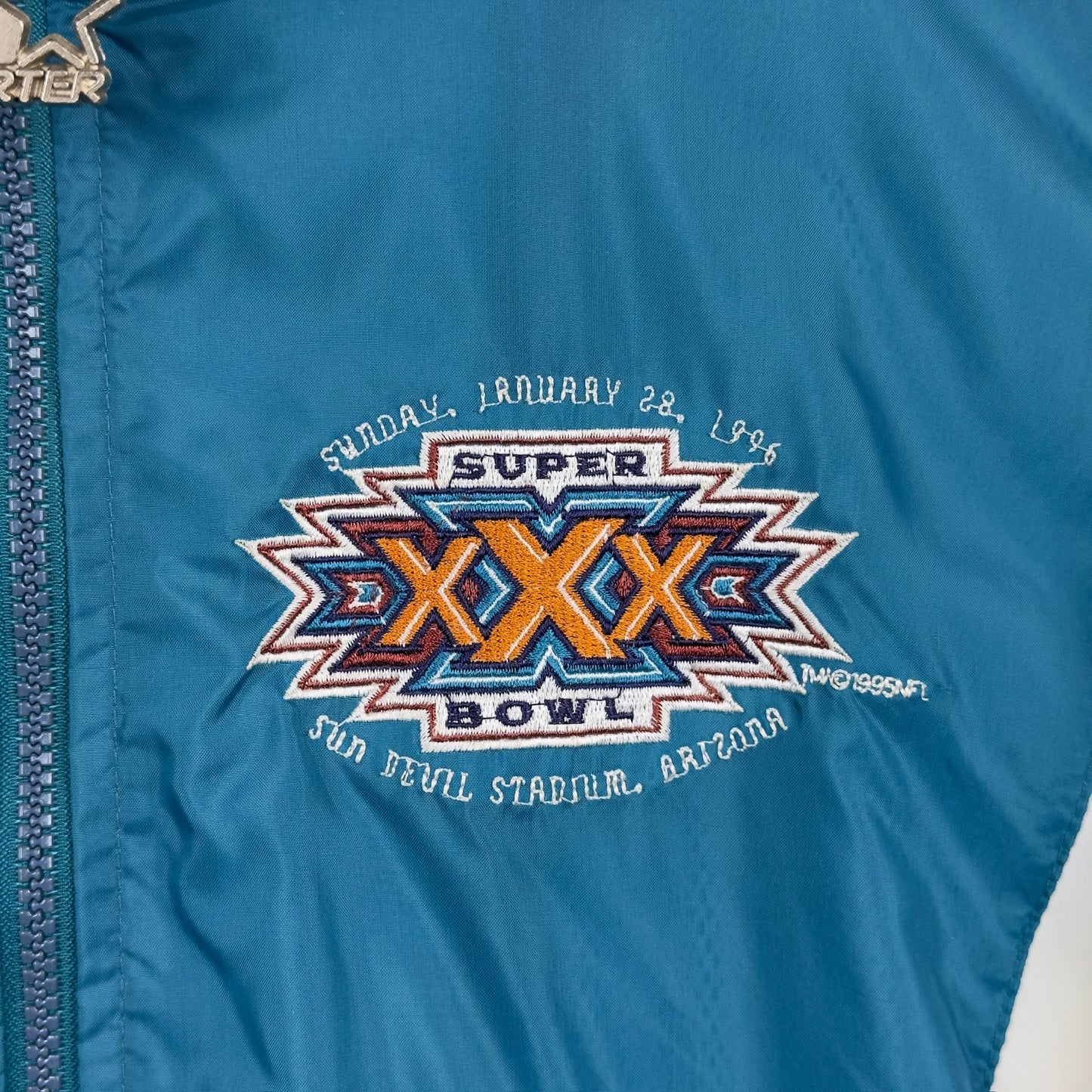 1996 Superbowl 30 Starter Windbreaker Jacket