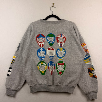 Vintage Hockey Goalkeeper Mask Crewneck Sweatshirt