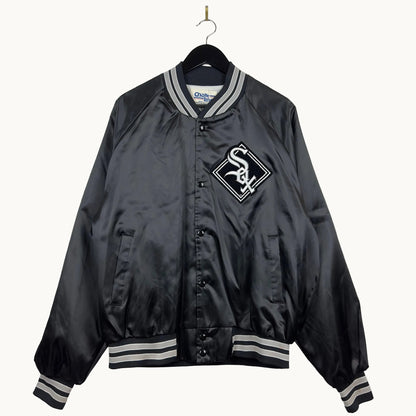 Vintage Chalk Line Chicago White Sox Satin Bomber Jacket