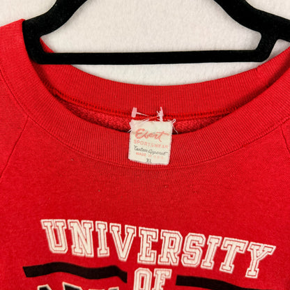 Vintage 80s University of Arkansas Crewneck Sweatshirt