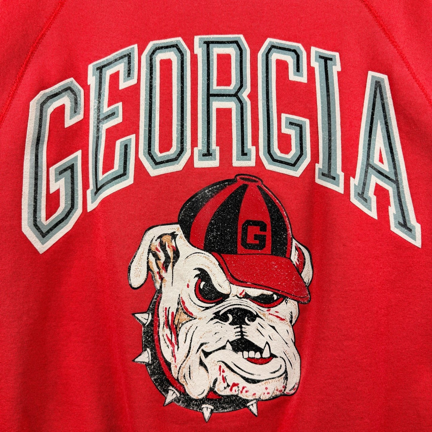 Vintage 80s Georgia Bulldogs Crewneck Sweatshirt