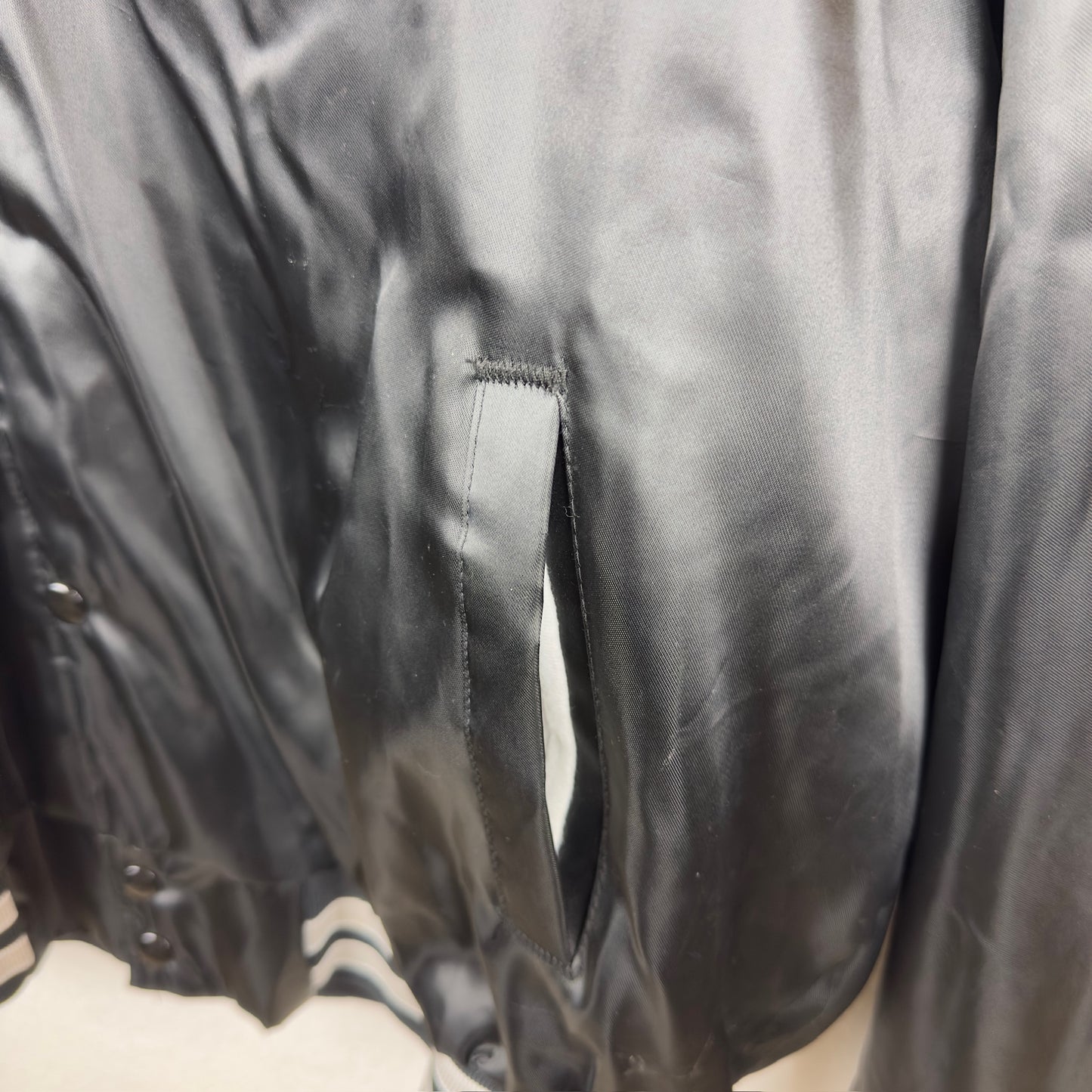 Vintage Chalk Line Chicago White Sox Satin Bomber Jacket
