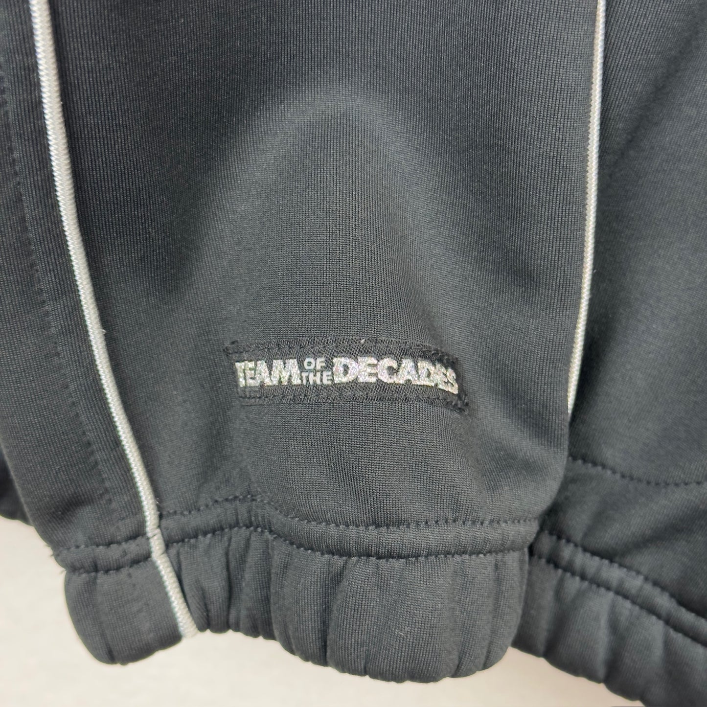 Y2K Reebok Oakland Raiders Quarter Zip Pullover Jacket