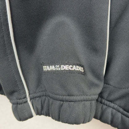Y2K Reebok Oakland Raiders Quarter Zip Pullover Jacket