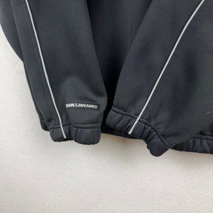 Y2K Reebok Oakland Raiders Quarter Zip Pullover Jacket