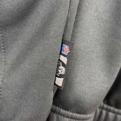 Y2K Reebok Oakland Raiders Quarter Zip Pullover Jacket