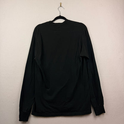 Vintage 90' Fruit of the Loom Bart Simpson Radical Rude Black Long Sleeve Tee