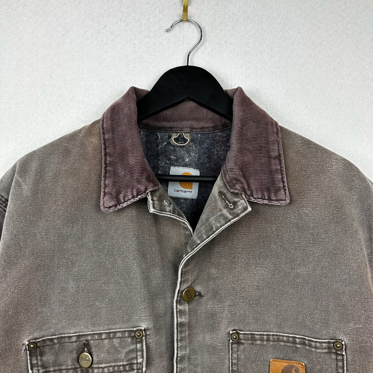 Vintage Carhartt Chore Style Blanket Lined Jacket