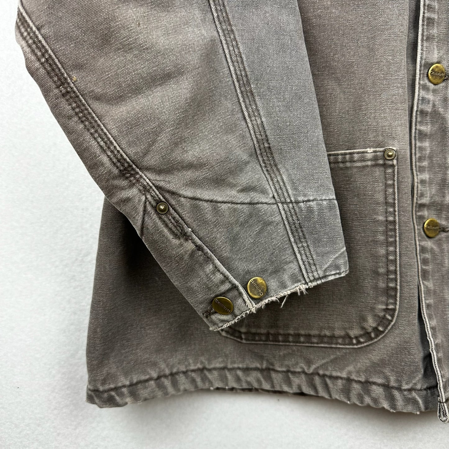 Vintage Carhartt Chore Style Blanket Lined Jacket