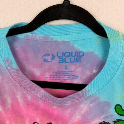 Vintage 95' Greatfuldead Spiral Bear Tiedye Long Sleeve Tee