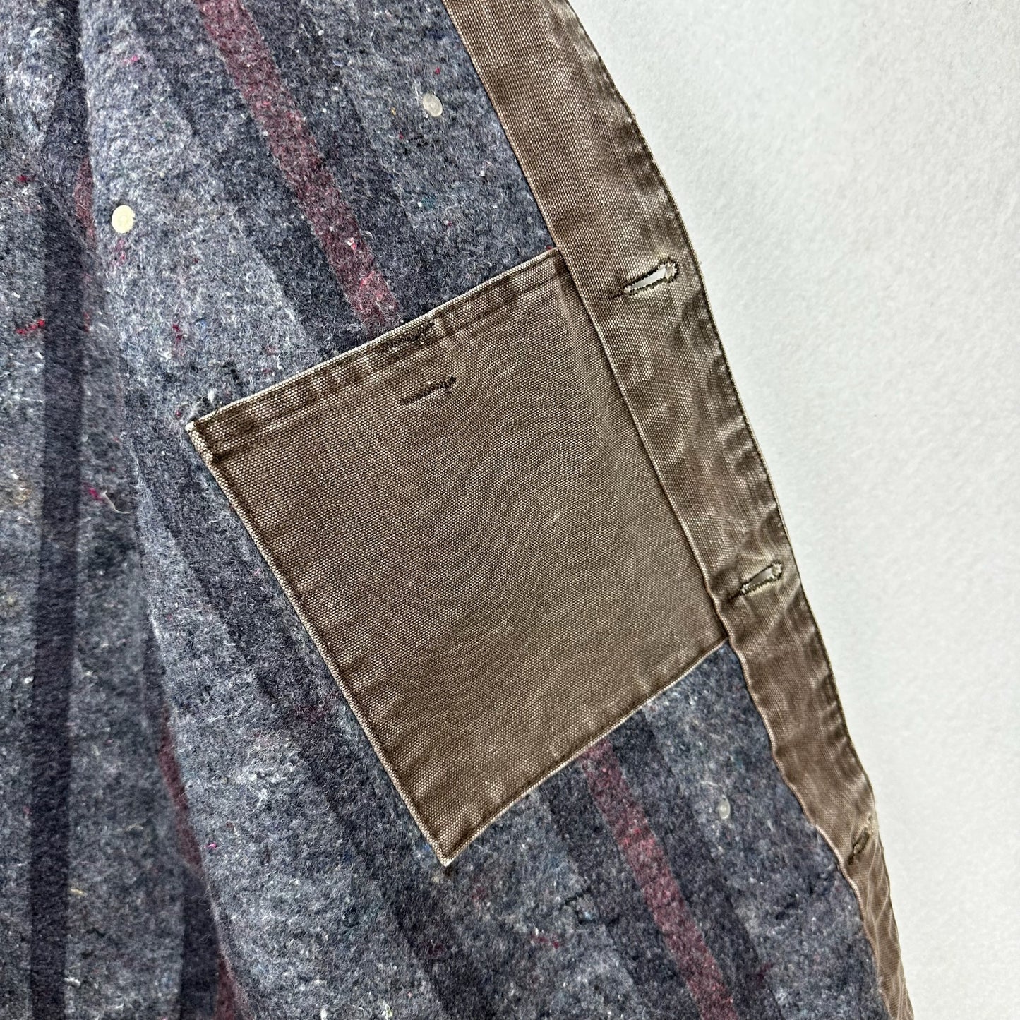 Vintage Carhartt Chore Style Blanket Lined Jacket