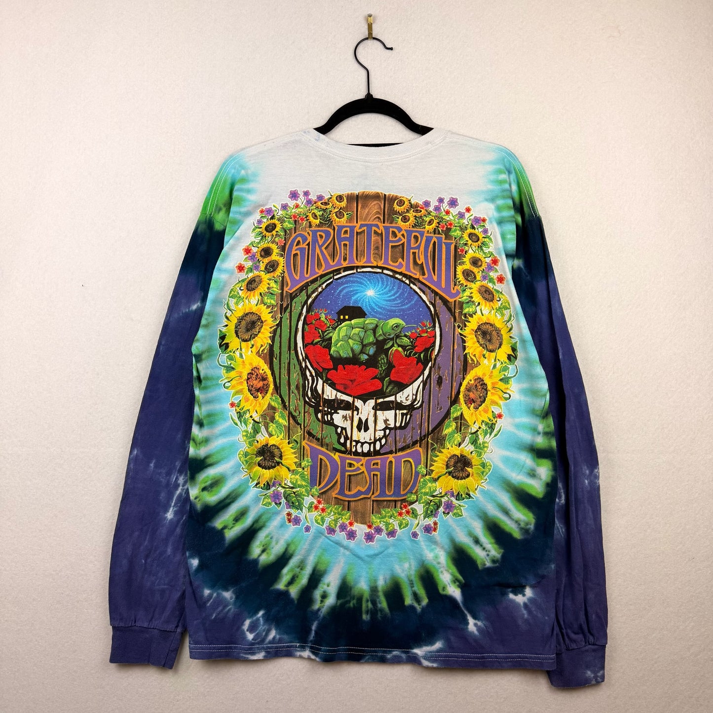 Vintage 99' Greatfuldead Terrapin Station Tiedye Long Sleeve Tee