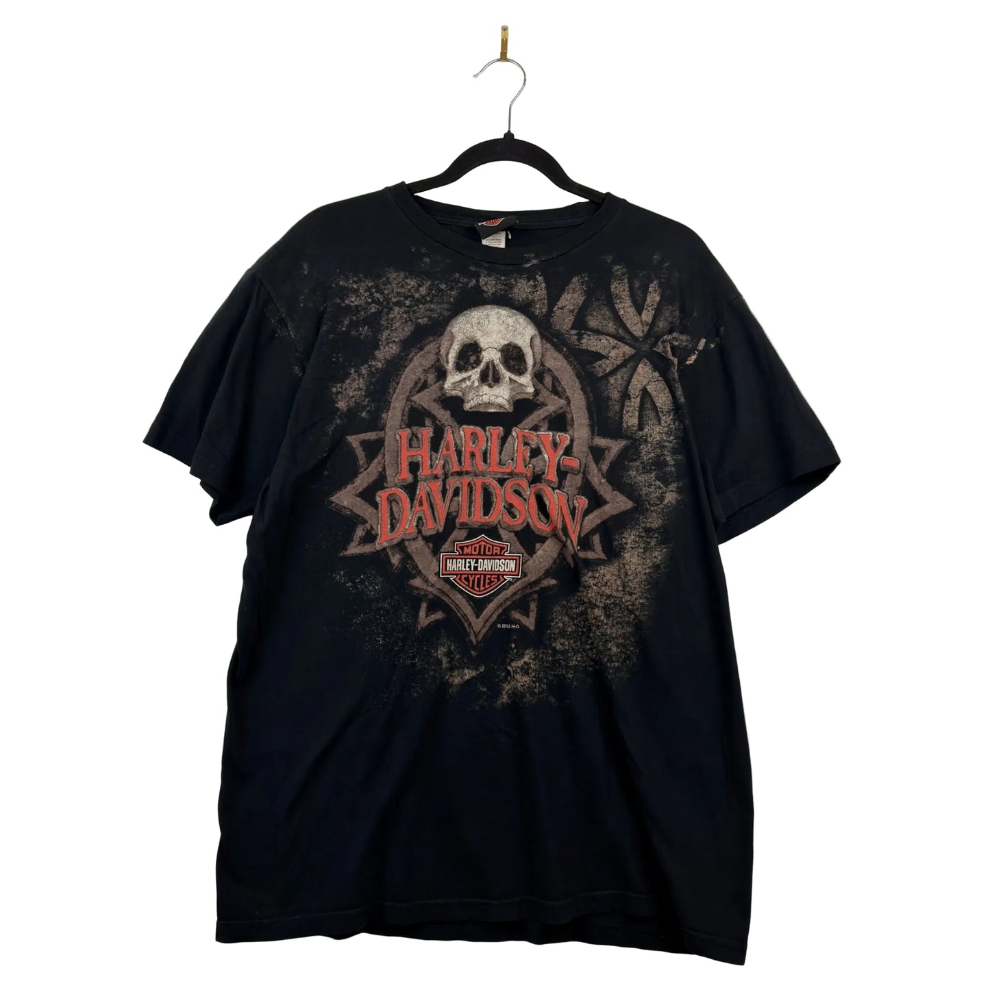 Harley Davidson Skull El Paso Texas Graphic Shirt