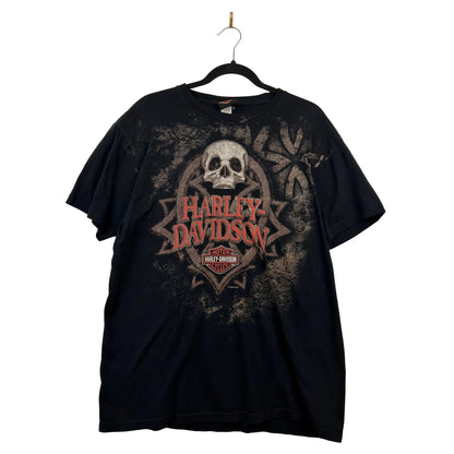 Harley Davidson Skull El Paso Texas Graphic Shirt
